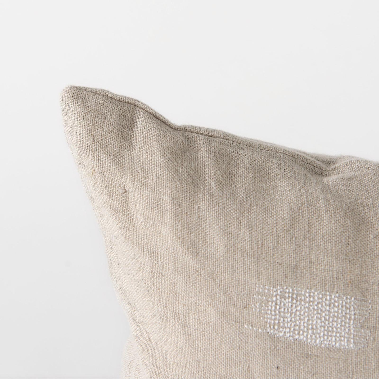 Mercana Lacey Beige/White Decorative Pillow Cover Clearance