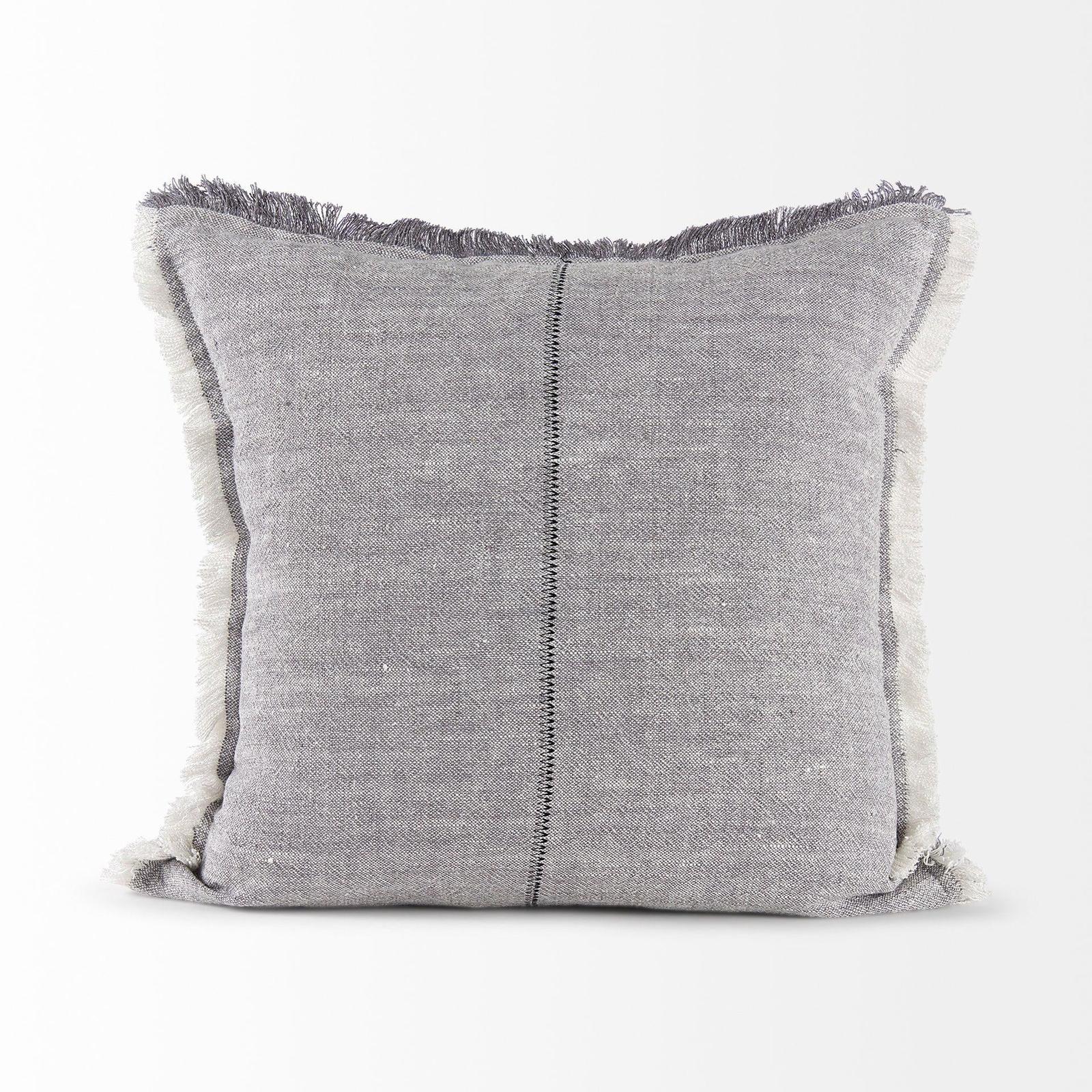Mercana Thais Fringed Decorative Pillow Cover Clearance