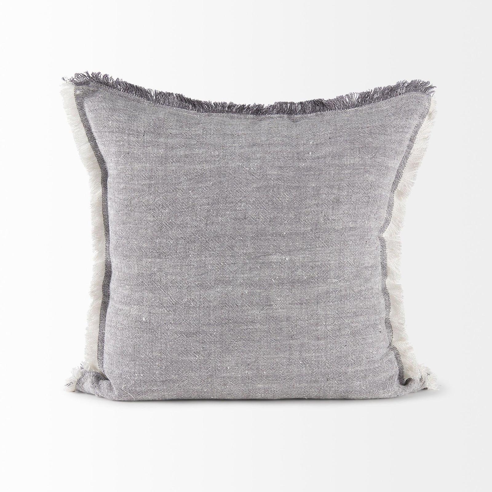 Mercana Thais Fringed Decorative Pillow Cover Clearance