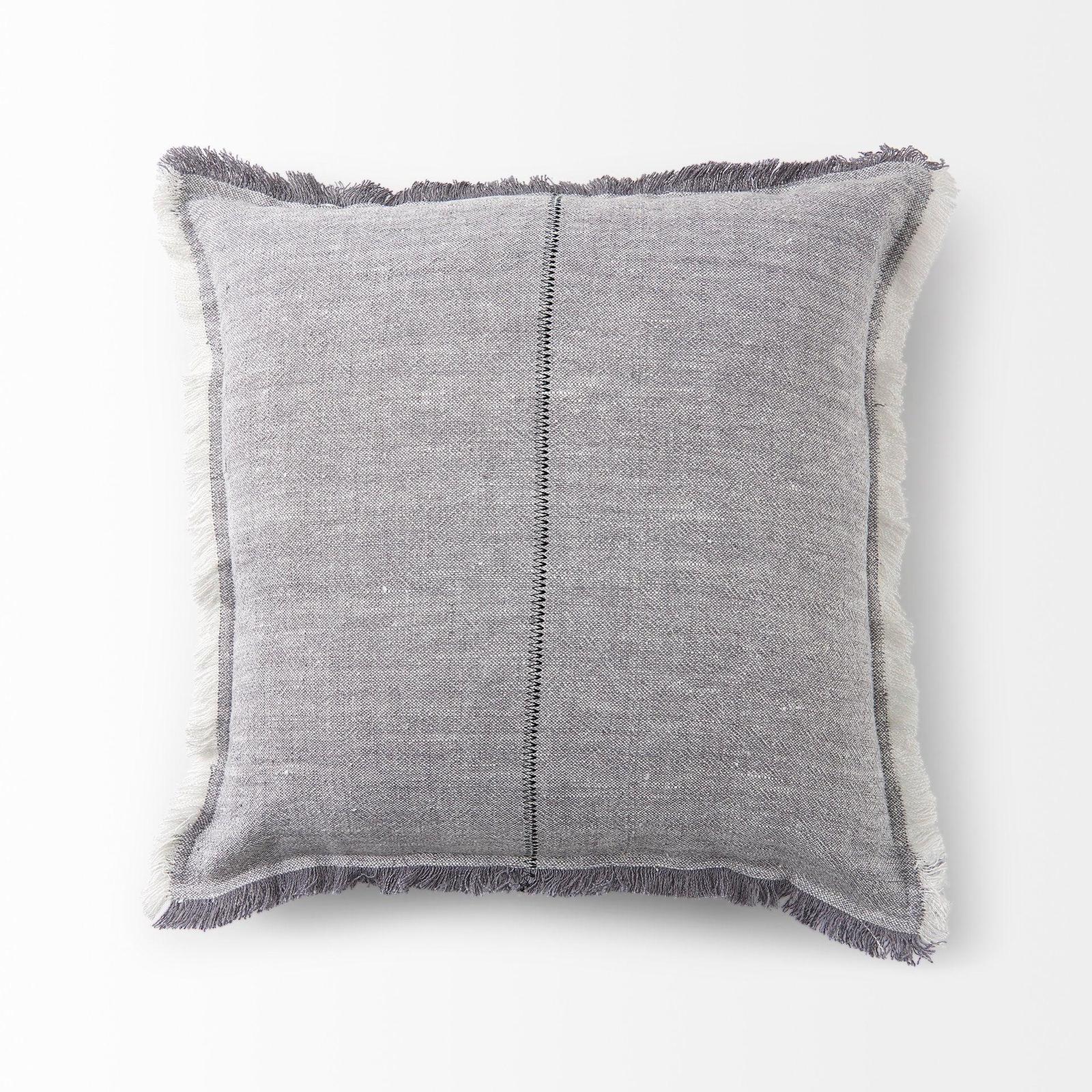Mercana Thais Fringed Decorative Pillow Cover Clearance