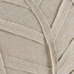 Mercana Ivivva Beige Fabric Textured Decorative Pillow Cover Clearance