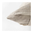 Mercana Ivivva Beige Fabric Textured Decorative Pillow Cover Clearance