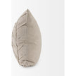 Mercana Ivivva Beige Fabric Textured Decorative Pillow Cover Clearance