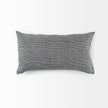 Mercana Ramone White and Black Fabric Decorative Pillow Cover Clearance