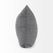 Mercana Ramone White and Black Fabric Decorative Pillow Cover Clearance
