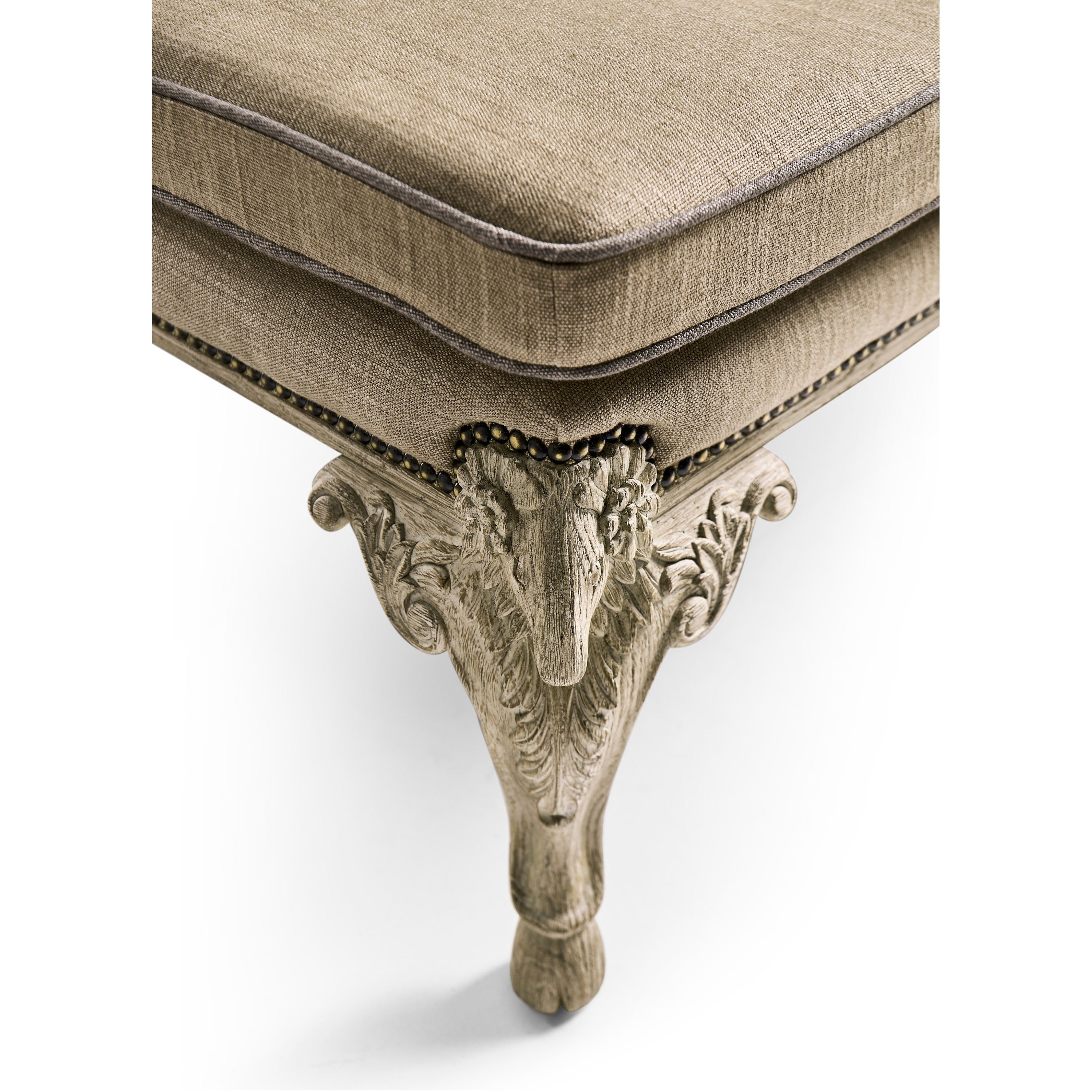 Jonathan Charles Small Tarporley Grey Oak Stool ( 530095-GYO )