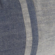 Mercana Aubrielle Gray and Blue Fabric Color Blocked Decorative Pillow Cover Clearance
