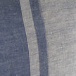 Mercana Aubrielle Gray and Blue Fabric Color Blocked Decorative Pillow Cover Clearance