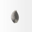 Mercana Zadie Light Gray and Dark Gray Fabric Color Blocked Decorative Pillow Cover Clearance