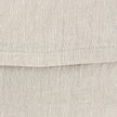 Mercana Mae Beige Fabric Decorative Pillow Cover