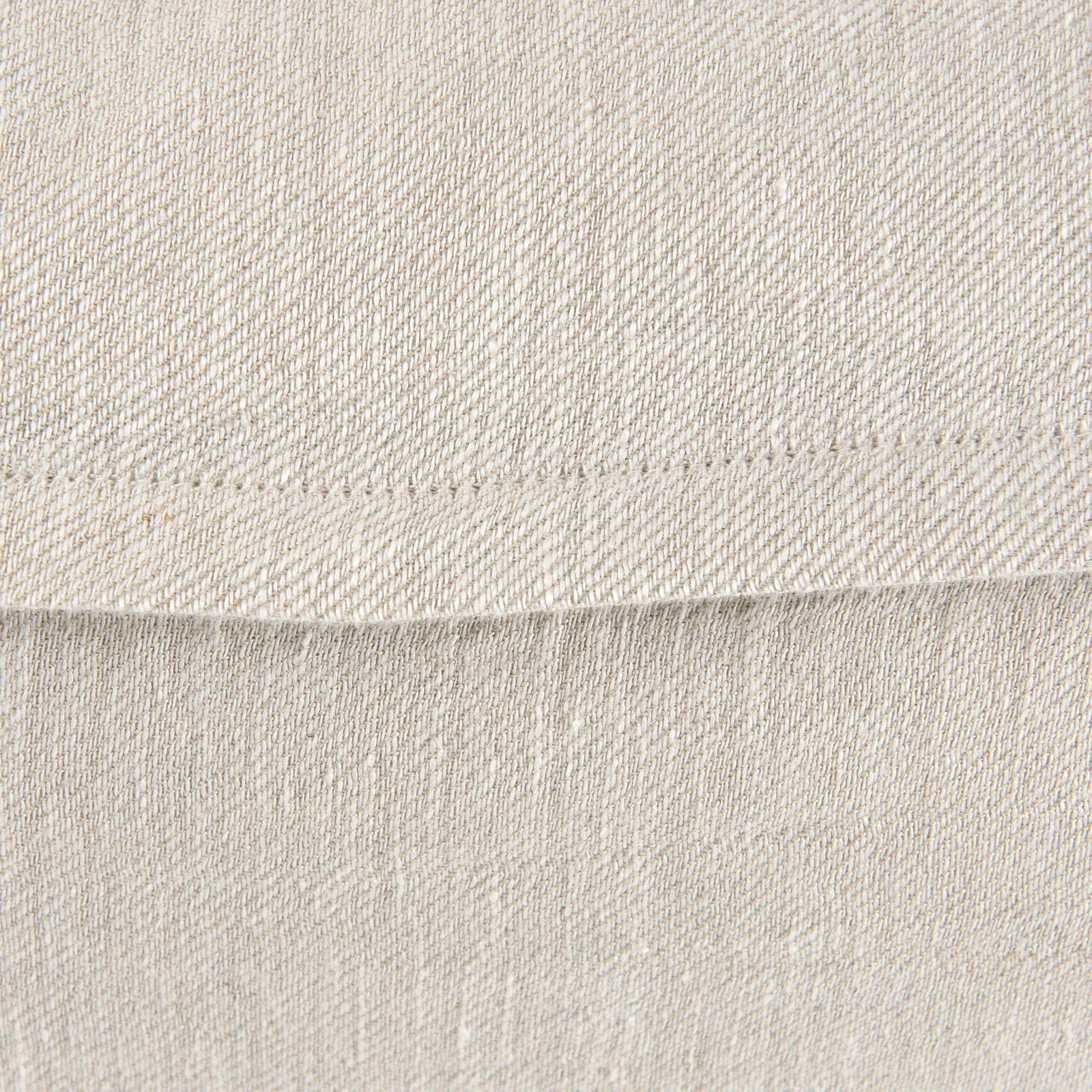 Mercana Mae Beige Fabric Decorative Pillow Cover