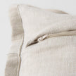 Mercana Mae Beige Fabric Decorative Pillow Cover