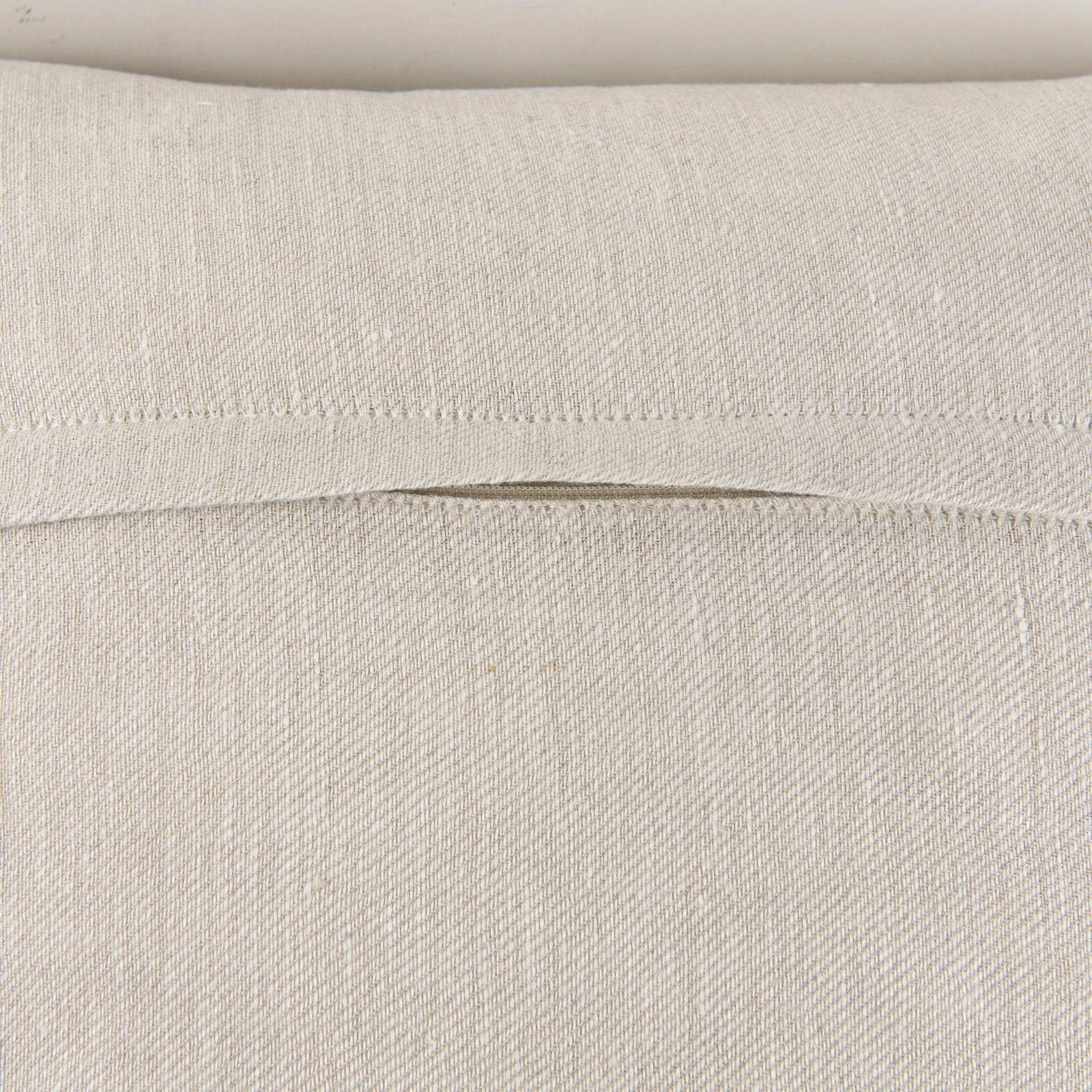 Mercana Mae Beige Fabric Decorative Pillow Cover
