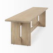 Mercana Aida 18H Wood Dining Bench
