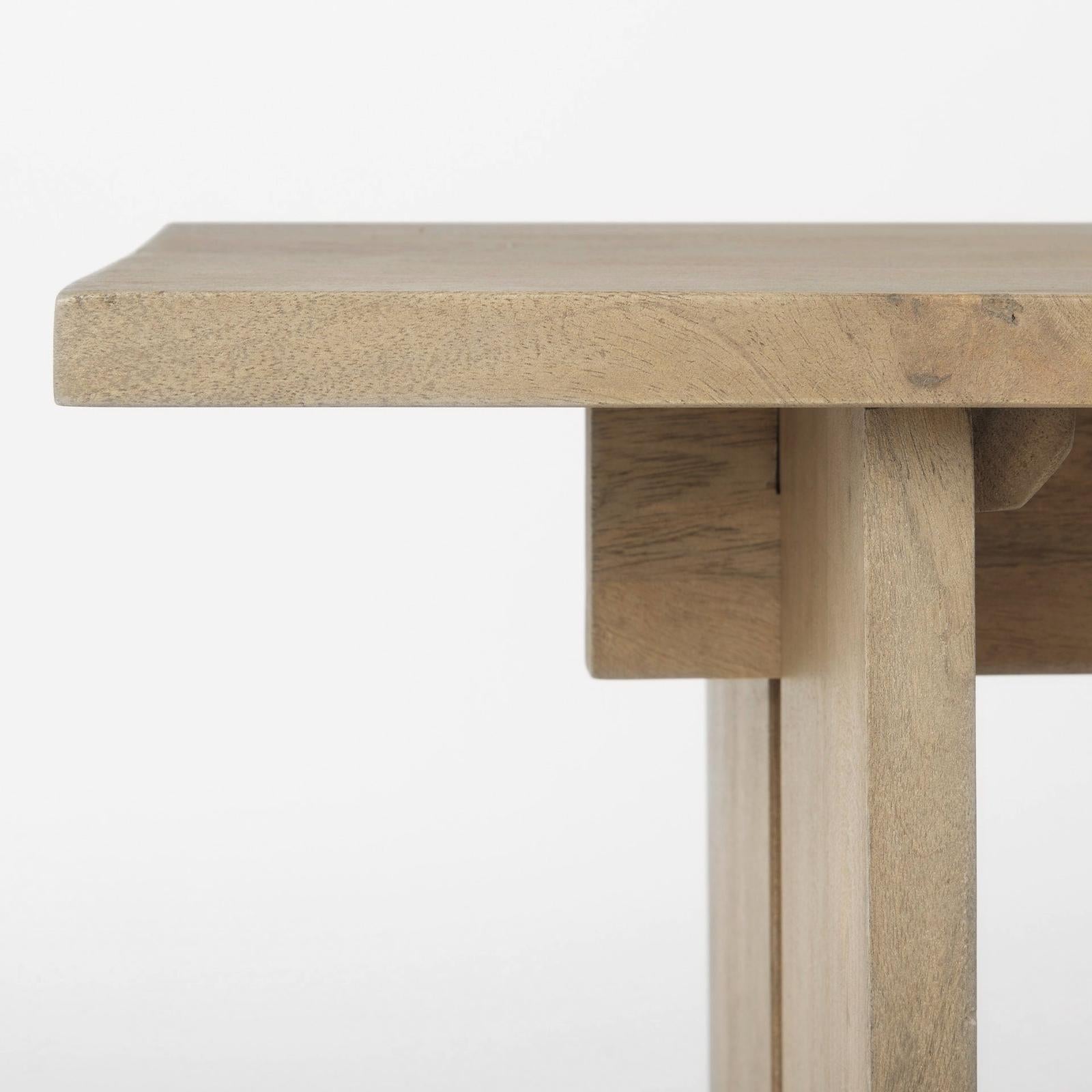 Mercana Aida 18H Wood Dining Bench