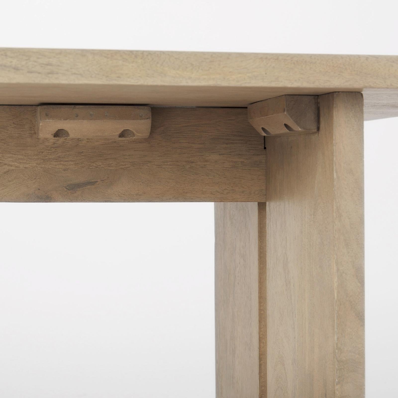 Mercana Aida 18H Wood Dining Bench