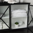 Mercana Aurelia Two Door Glass Cabinet Clearance