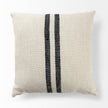 Mercana Sandra Beige With Blue Stripes Decorative Pillow Cover