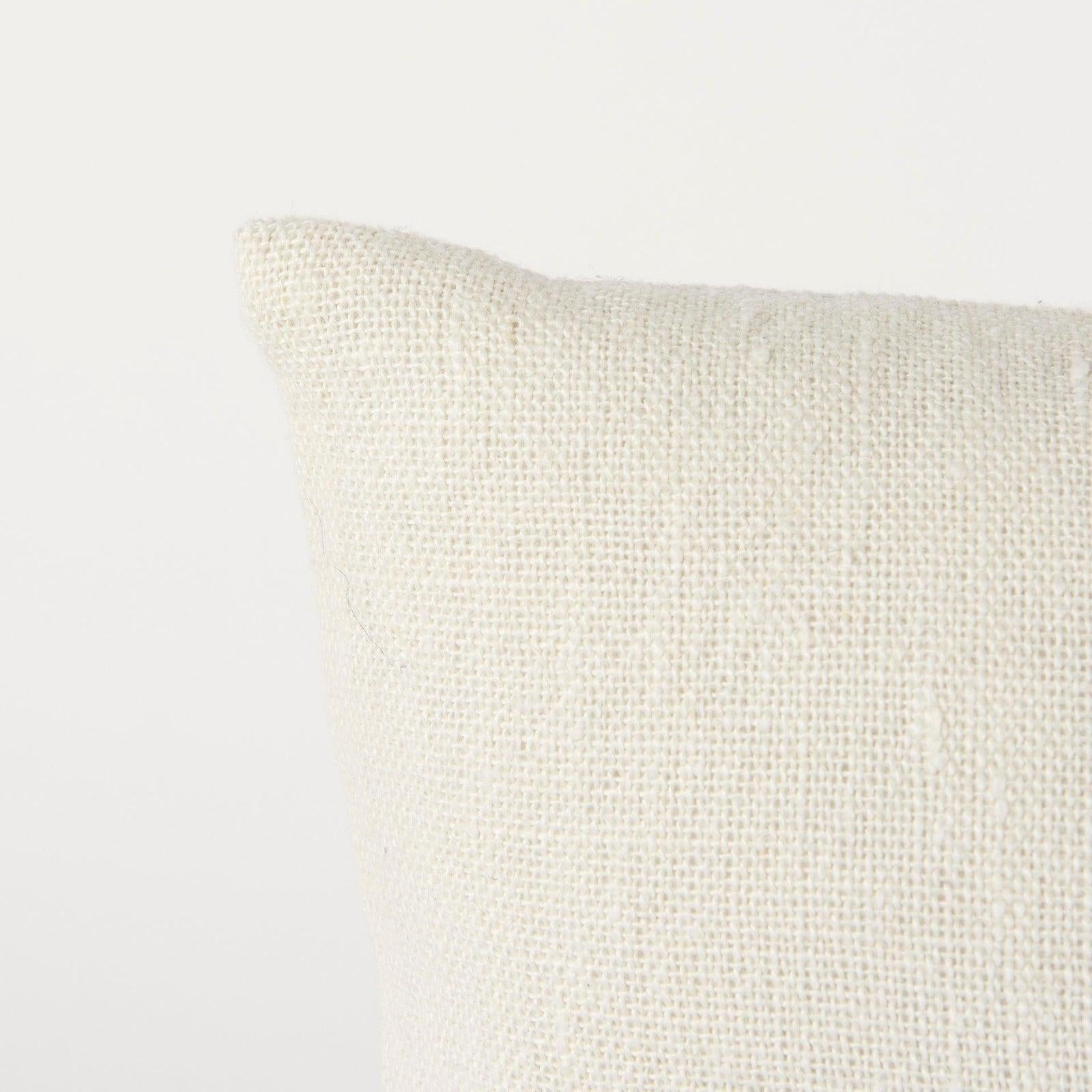Mercana Sandra Beige With Blue Stripes Decorative Pillow Cover