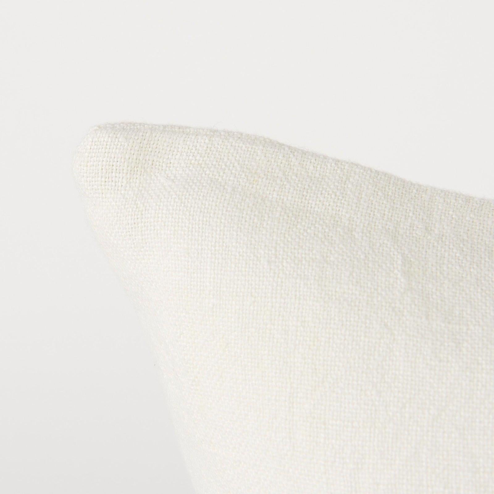 Mercana Patrice Cream With Gray Stripes Decorative Pillow Cover Clearance