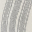 Mercana Patrice Cream With Gray Stripes Decorative Pillow Cover Clearance