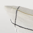 Mercana Suzanne White/Black Square Pattern Decorative Pillow Cover Clearance