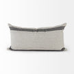 Mercana Nancy Beige With Black Stripe Detail Decorative Pillow Cover