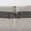 Mercana Nancy Beige With Black Stripe Detail Decorative Pillow Cover