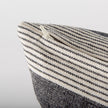 Mercana Nancy Beige With Black Stripe Detail Decorative Pillow Cover