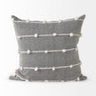 Mercana Linda Navy And Cream With White Detail Decorative Pillow Cover Clearance