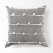 Mercana Linda Navy And Cream With White Detail Decorative Pillow Cover Clearance