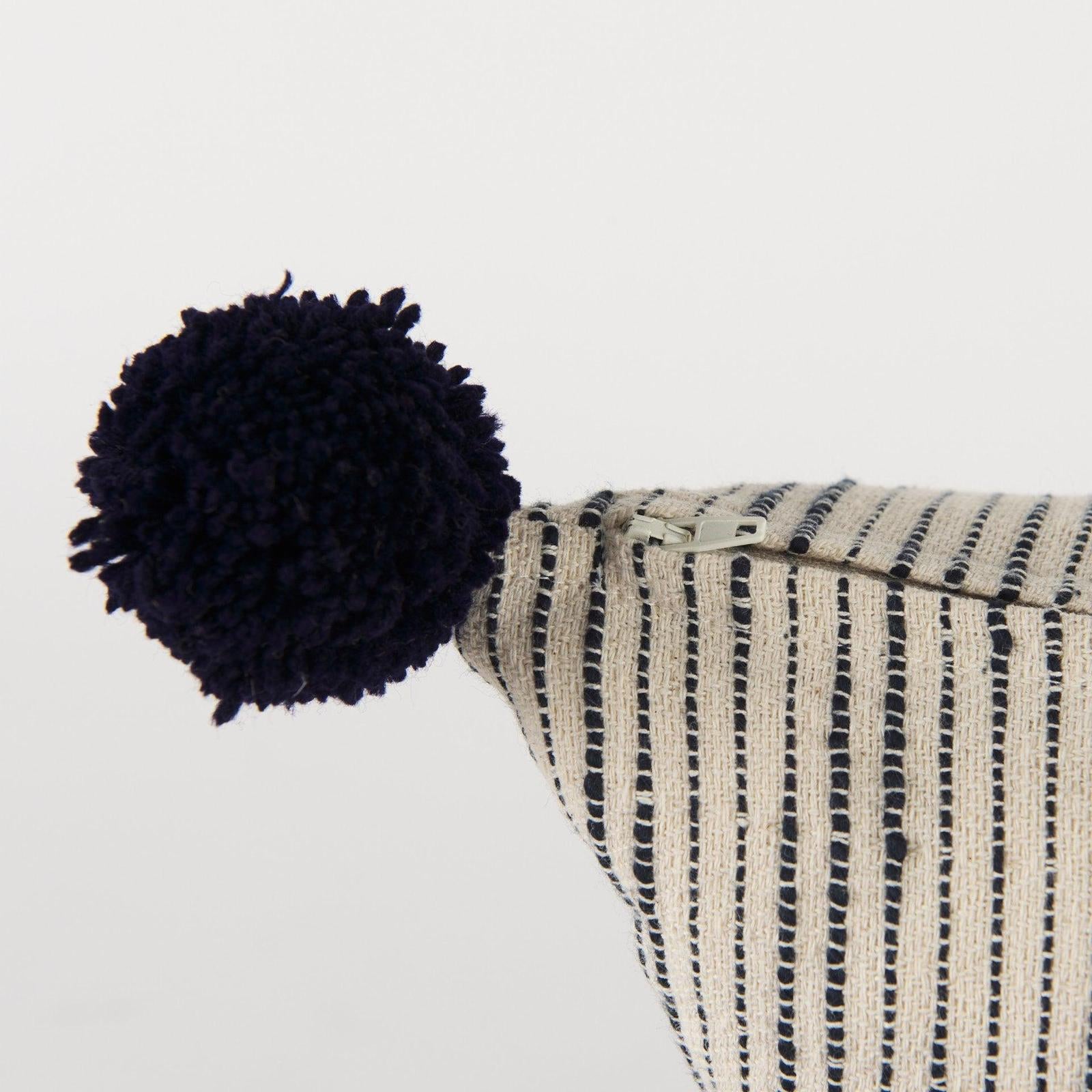 Mercana Krystal Pom Pom Decorative Pillow Cover Clearance