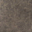 Mercana Langston Brown Faux-Leather Seat Black Iron Frame Dining Chair