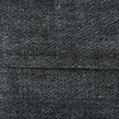 Mercana Malia Black and Teal Fabric Fringed Decorative Pillow Cover