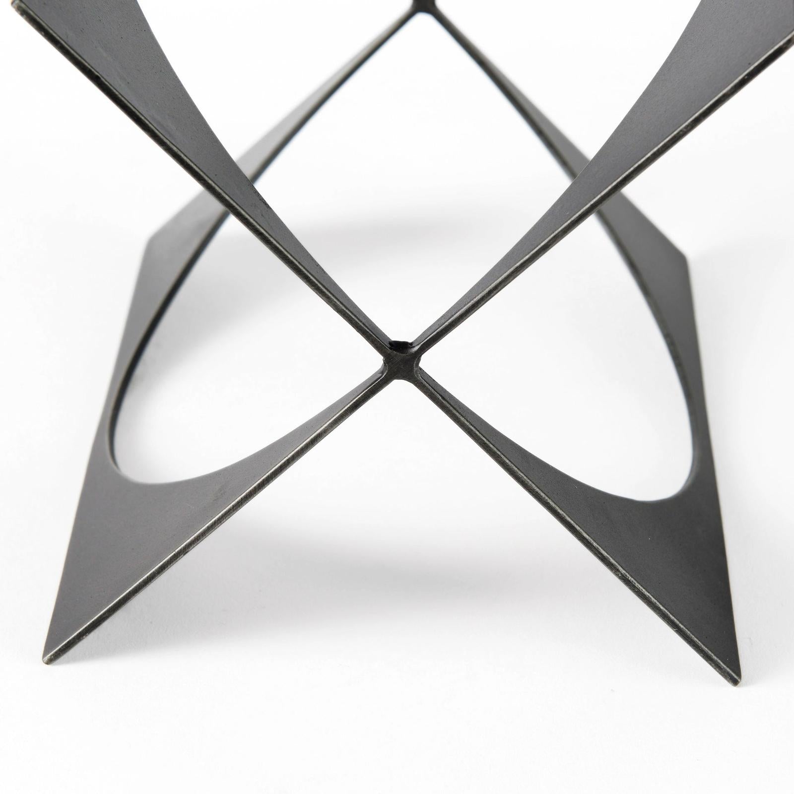 Mercana Lima Gunmetal Metal Decorative Object