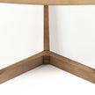 Mercana Denver Rectangular Brown Solid Wood Top & Base Dining Table