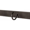 Mercana Carell Black Metal And Wood Shelf Hall Tree Clearance