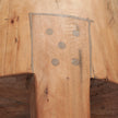 Mercana Asco Rustic Solid Reclaimed Wood Stool