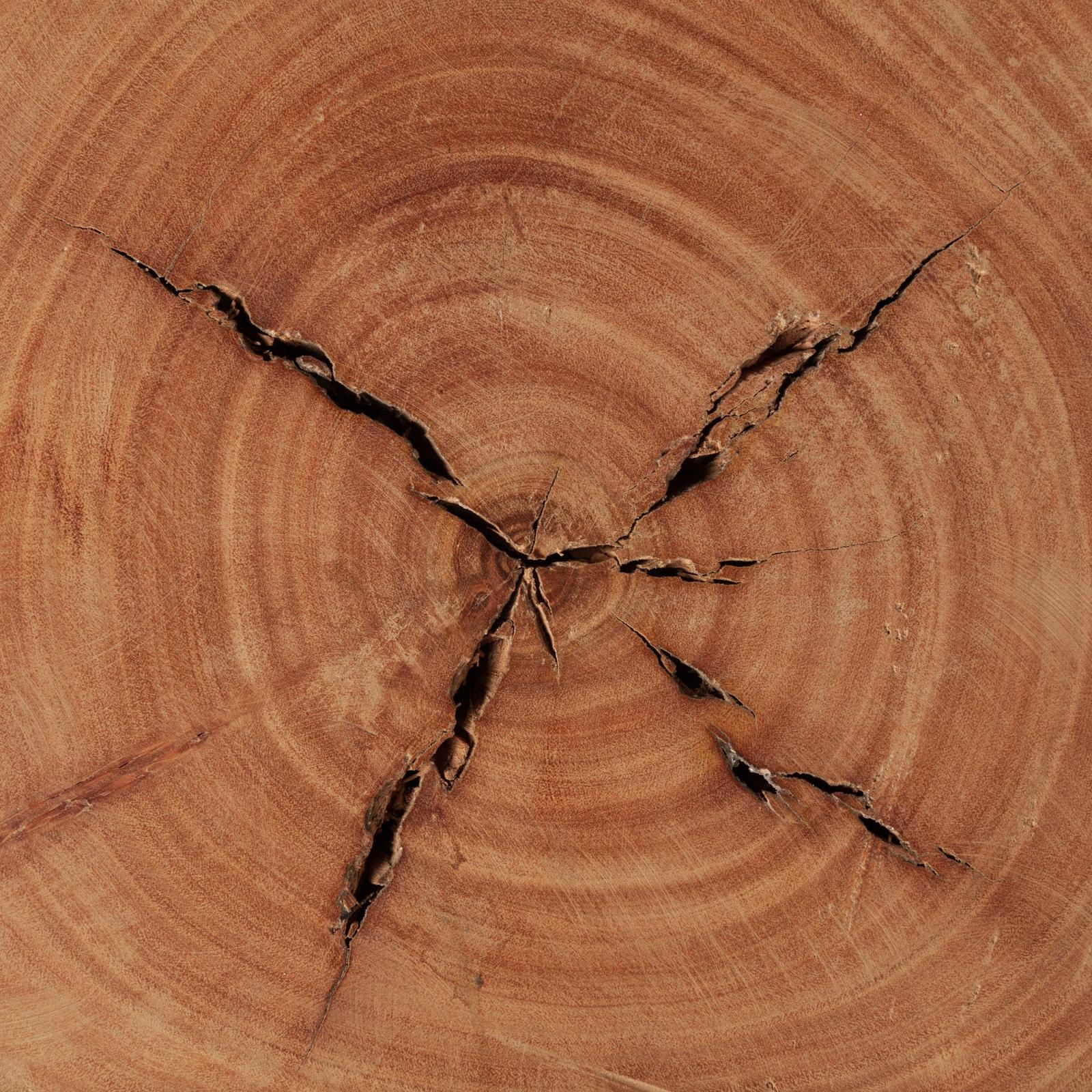 Mercana Asco Rustic Solid Reclaimed Wood Stool