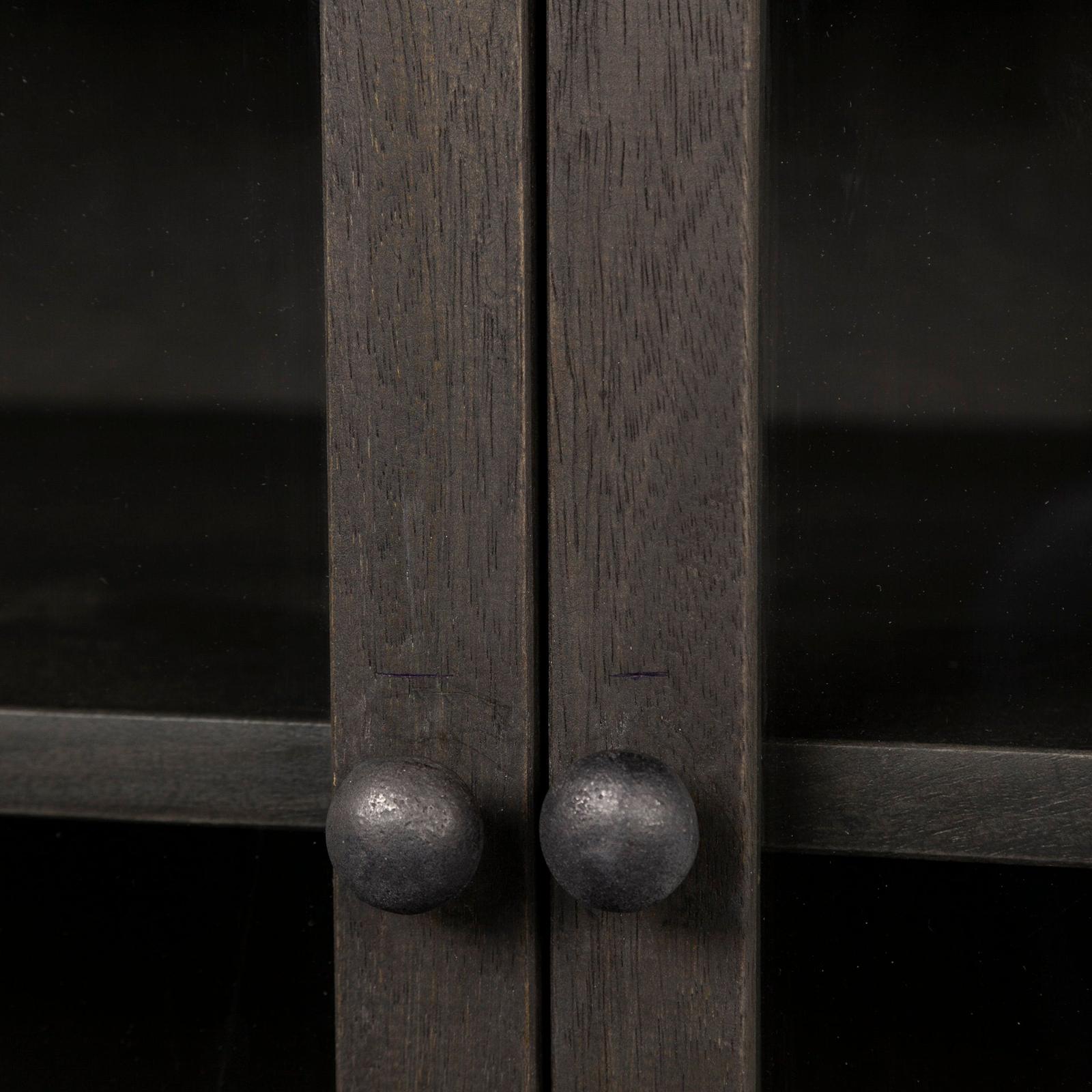 Mercana Arelius Glass Doors Accent Cabinet