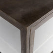 Mercana Arelius Black Metal Base w/ 4 Glass Cabinet Doors Sideboard