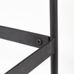 Mercana Glenn Dark Brown Wood w/ Black Iron Frame 4 Drawer Console Table