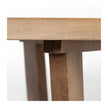 Mercana Denver Rectangular Brown Solid Wood Top & Base Dining Table