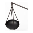 Mercana Ellis Black Metal Vintage Inspired Weighing Scale