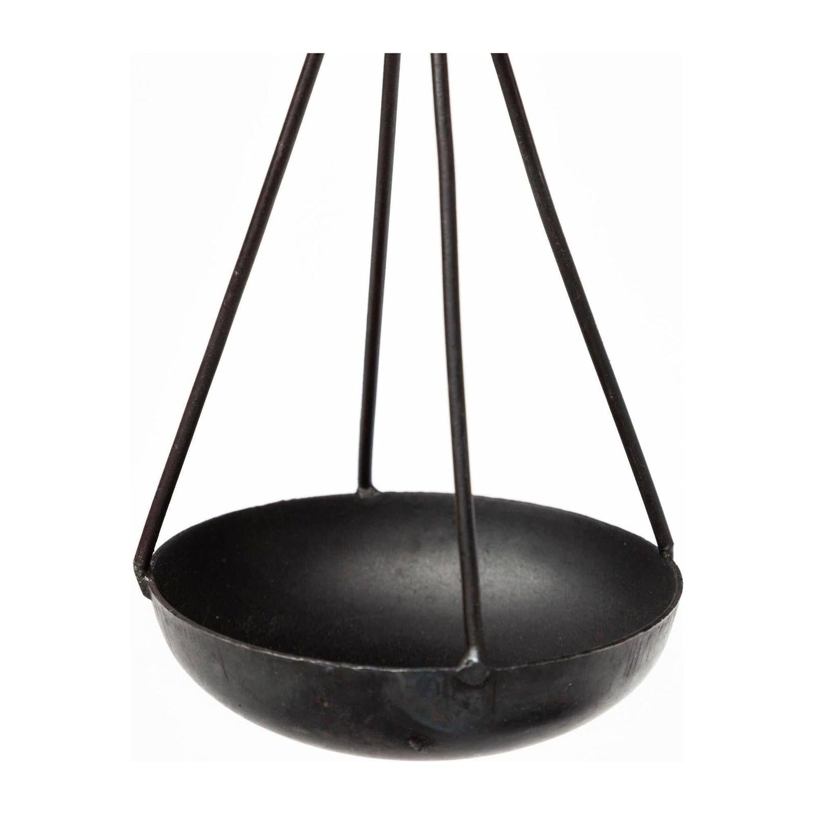 Mercana Ellis Black Metal Vintage Inspired Weighing Scale