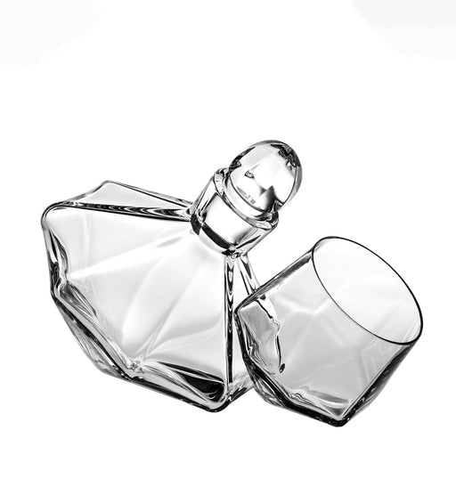 Vista Alegre Carrossel Whisky Decanter and 2 Old Fashion