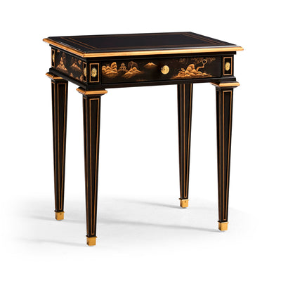 Jonathan Charles Chinoiserie Style Bedside Table ( 495352-EBF )