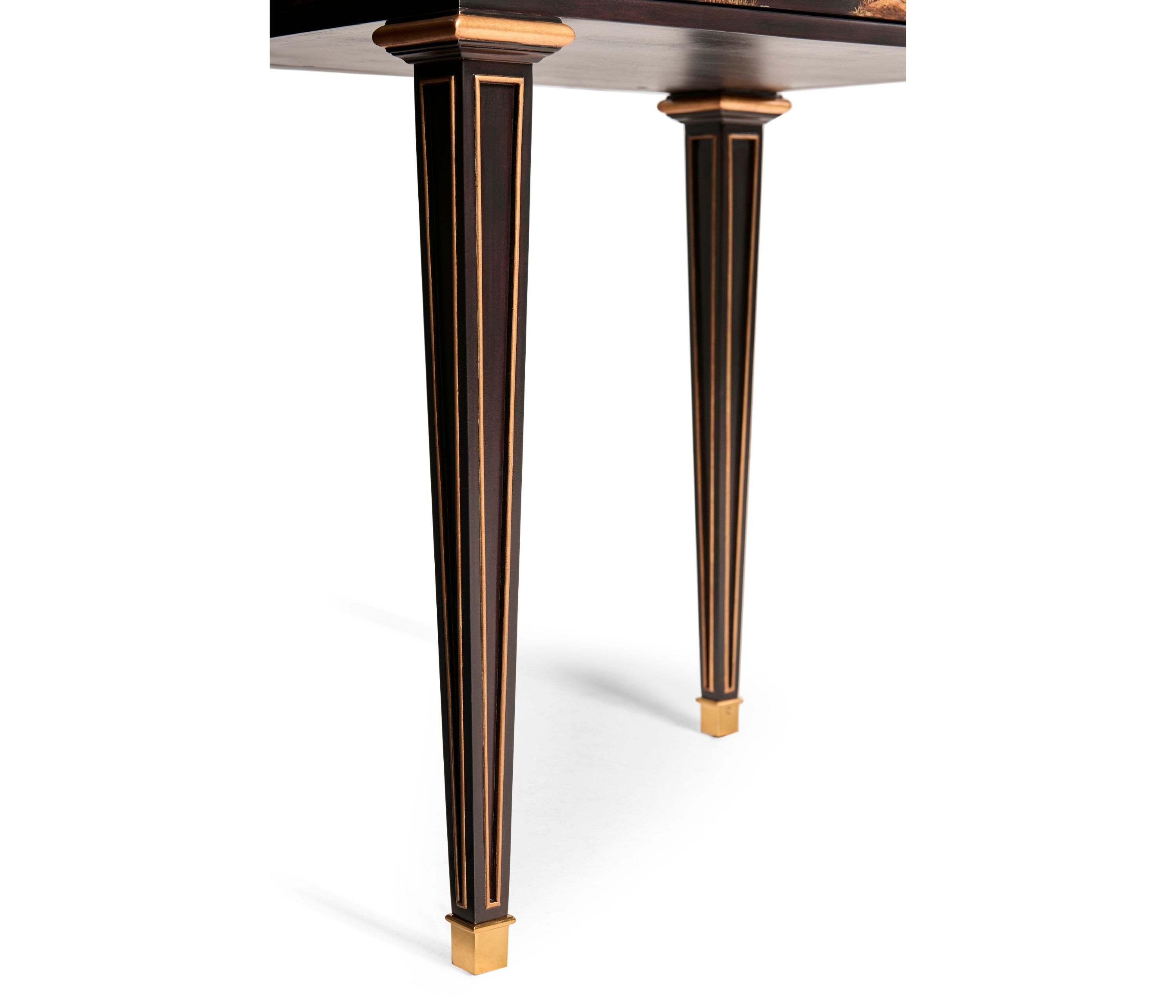 Jonathan Charles Chinoiserie Style Bedside Table ( 495352-EBF )