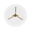 Jonathan Charles Brass & Glass Round Drinks Table ( 495355-LAB )