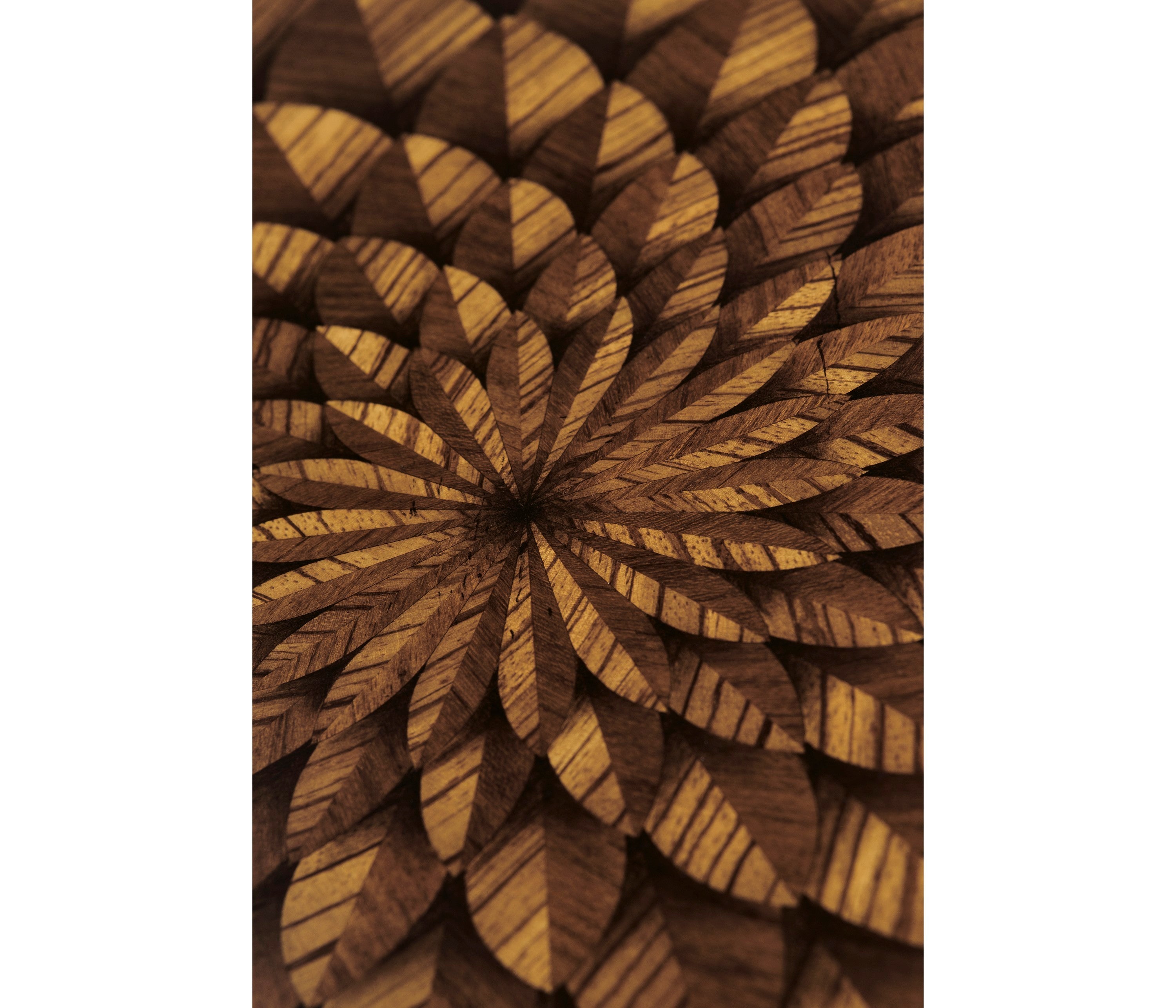 Jonathan Charles Feather Stainless Steel Round Side Table ( 495448-ZEB )